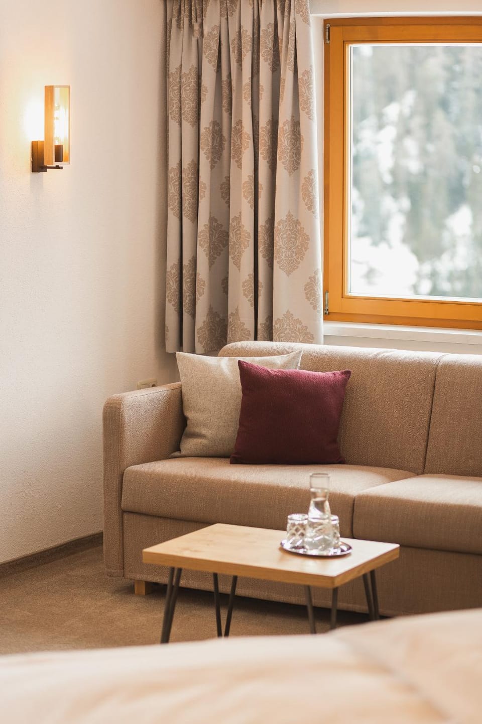 Decorative detail, Seating area