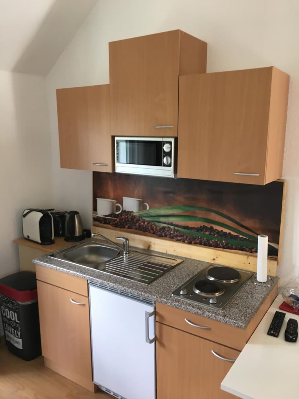 Kitchen or kitchenette, Photo of the whole room, Decorative detail