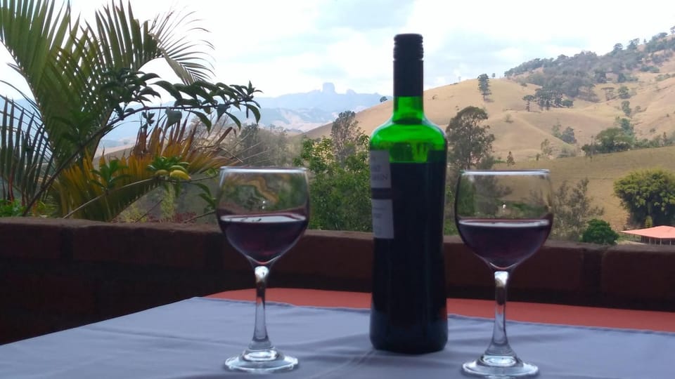 Day, Garden, Mountain view, Mountain view