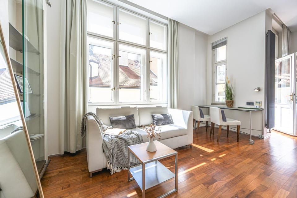 Modern Studio Residence on Bílkova Street with Balcony Apartment in Prague