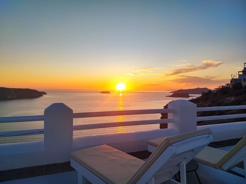 Natural landscape, Sea view, Sunset