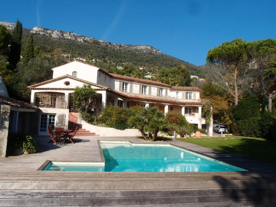 Facade/entrance, Garden, Mountain view, Swimming pool