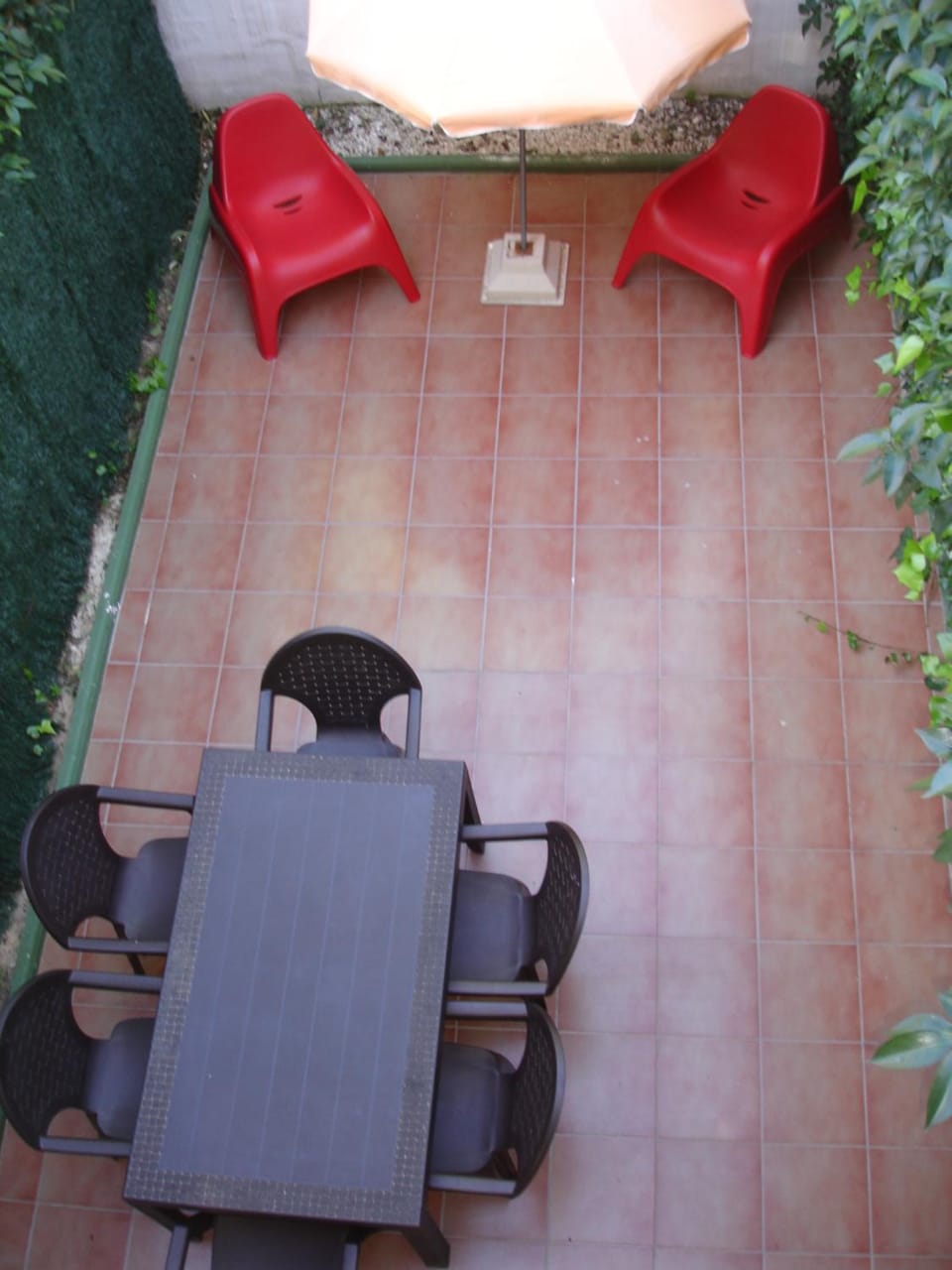 Property building, Patio