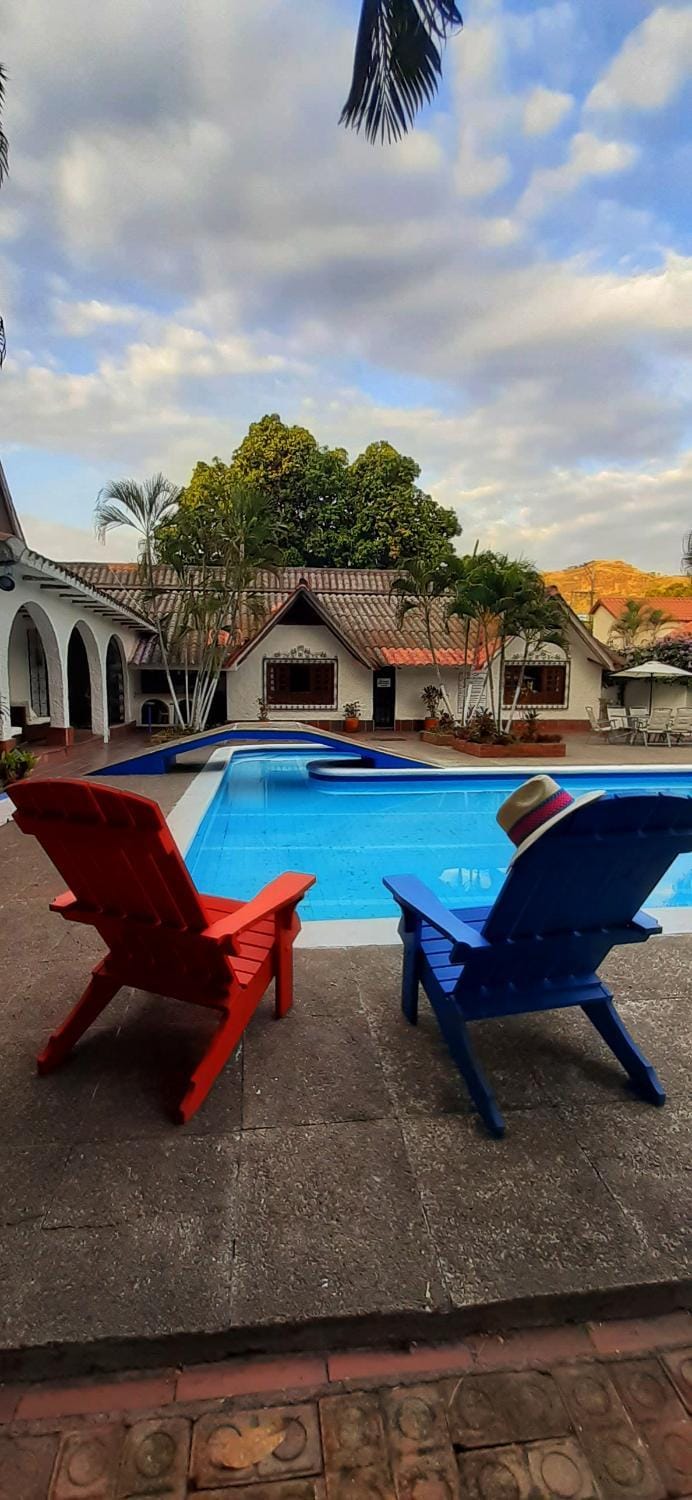 Off site, Swimming pool