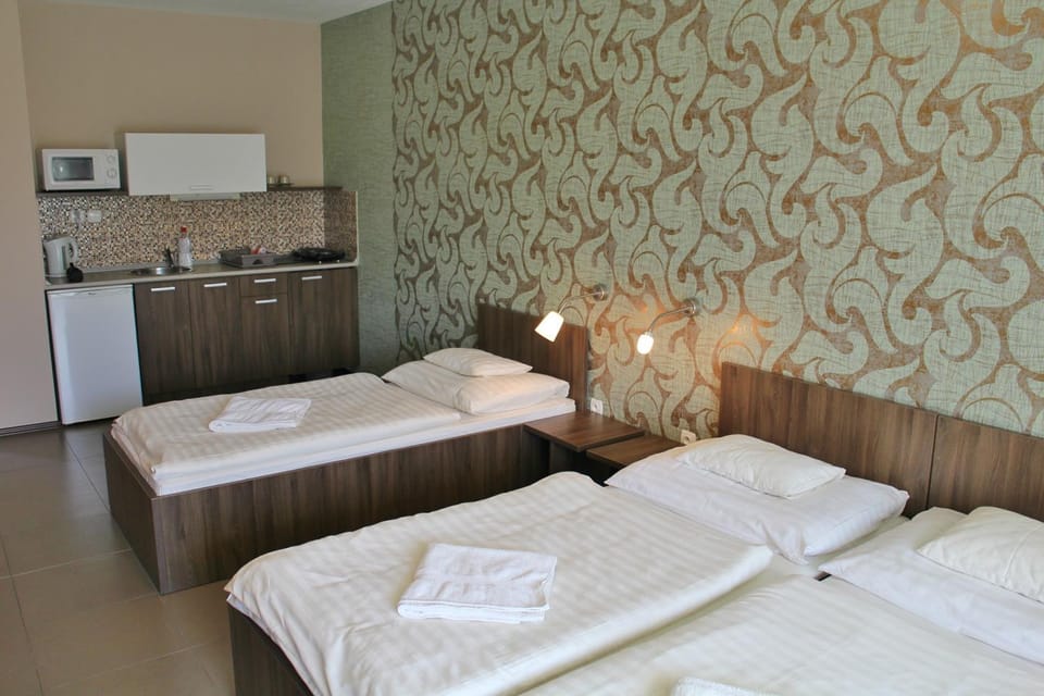 Kitchen or kitchenette, Bedroom