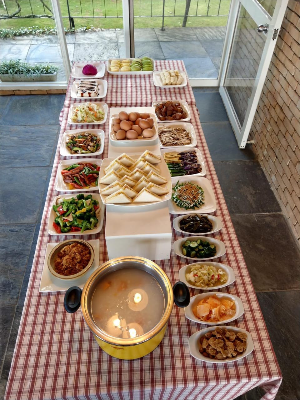 Buffet breakfast, Asian breakfast