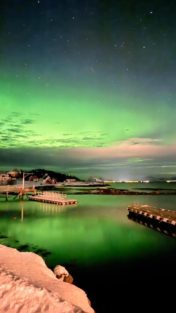 Night, Natural landscape, Sea view