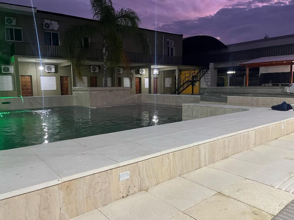 Night, Swimming pool