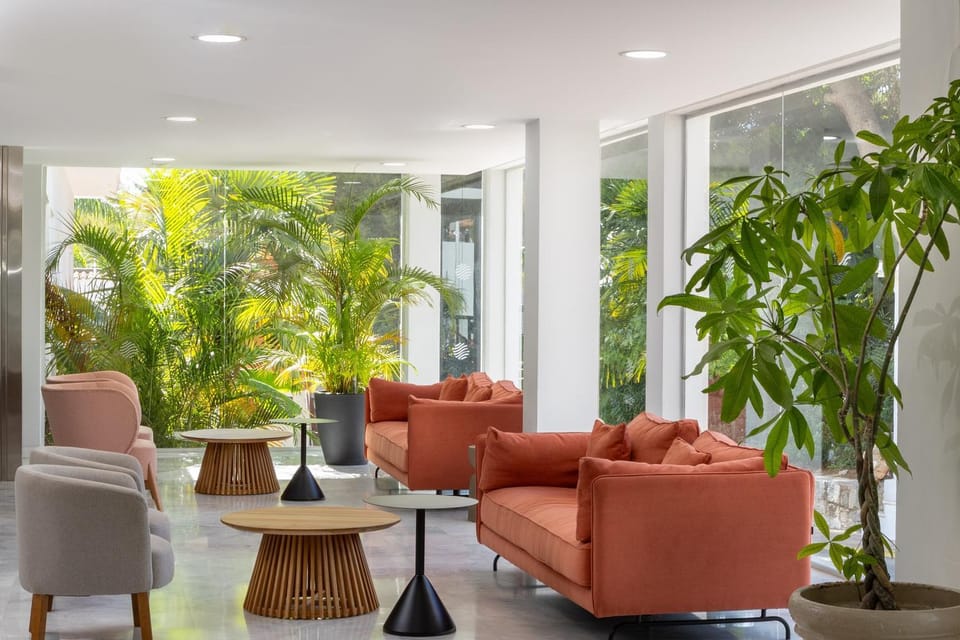 Seating area, Garden view