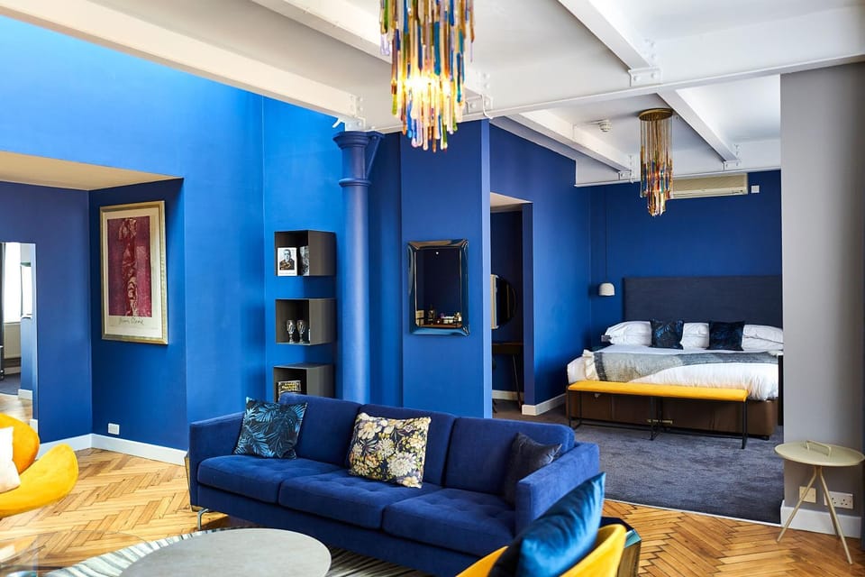 Living room, Bedroom