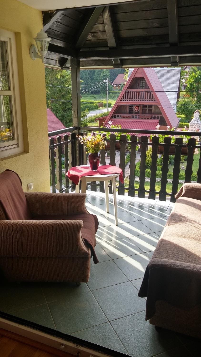 Balcony/Terrace, Area and facilities
