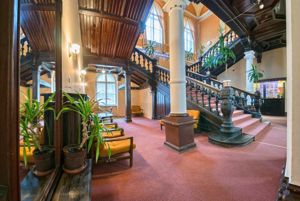 Patio, Lobby or reception