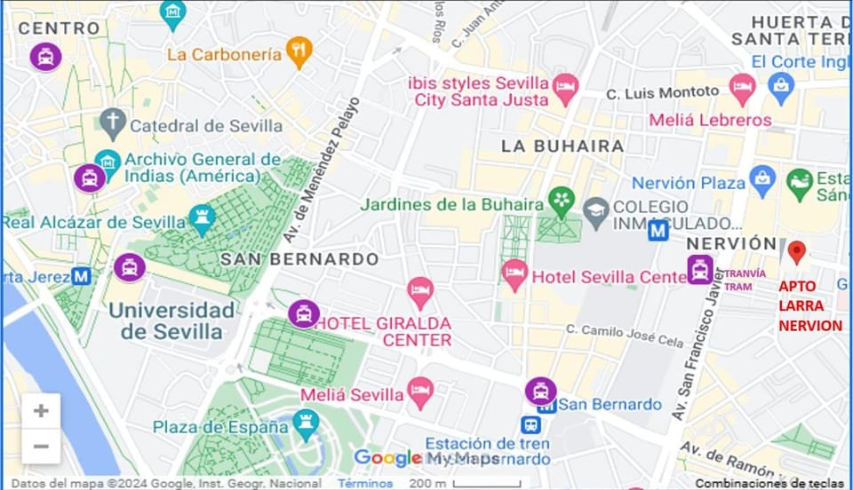 Larra Nervión Subway Tranvía Apartment in Seville