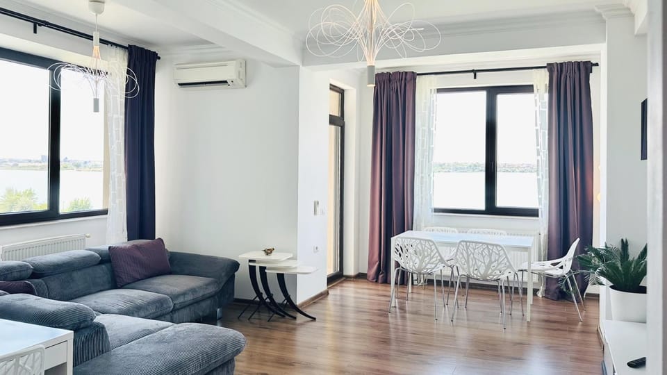 Living room, Dining area, air conditioner