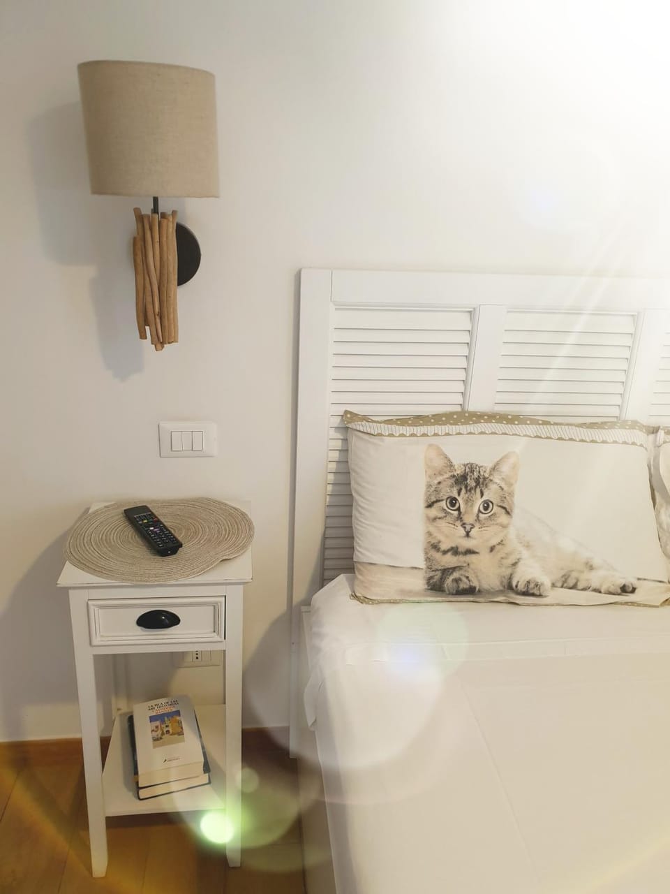 Bed, TV and multimedia, Photo of the whole room, Decorative detail, Bedroom, heating, internet, air conditioner