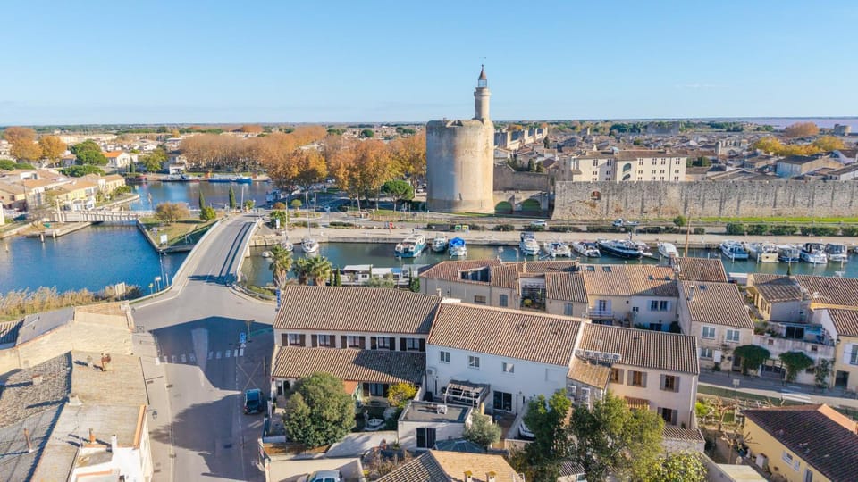 Nearby landmark, Bird's eye view