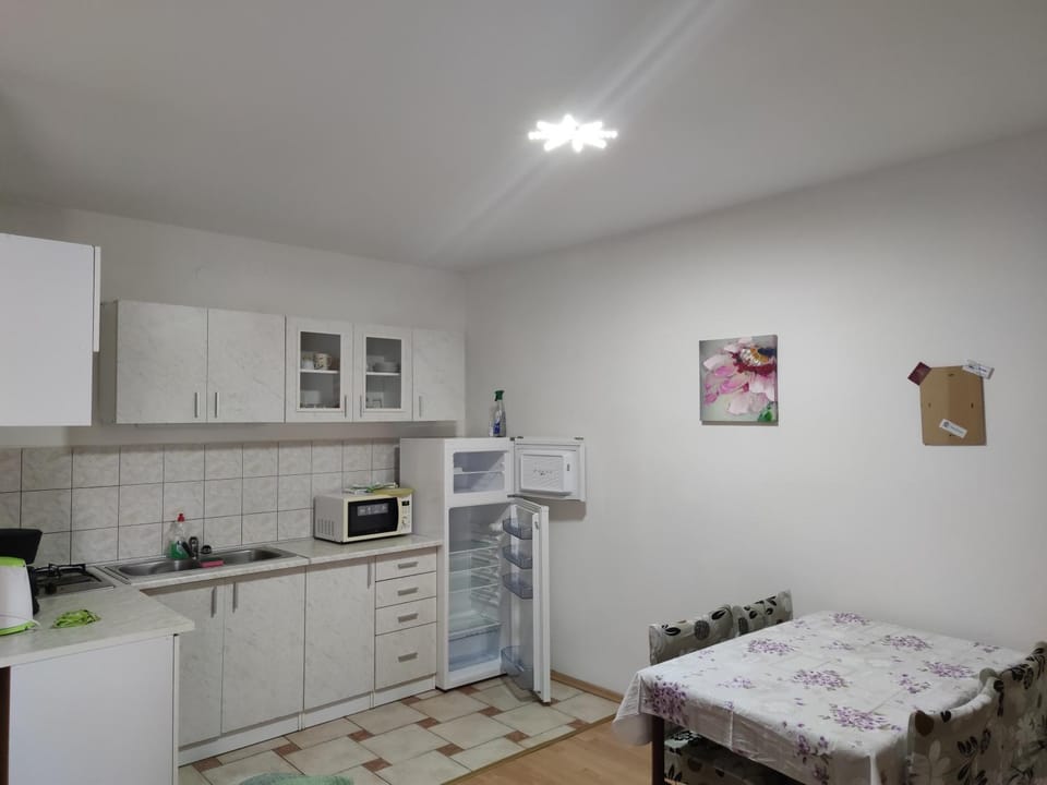 Photo of the whole room, Dining area, kitchen