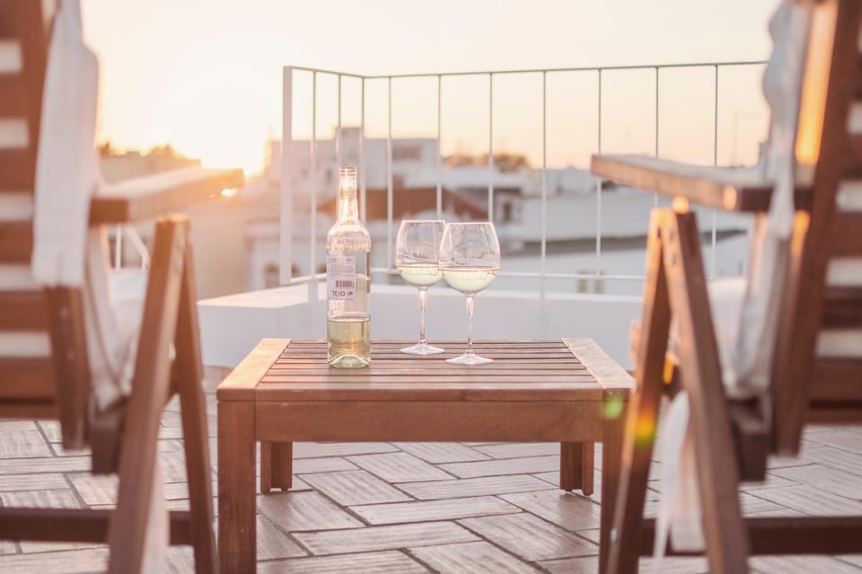 Balcony/Terrace, Sea view, Sunset