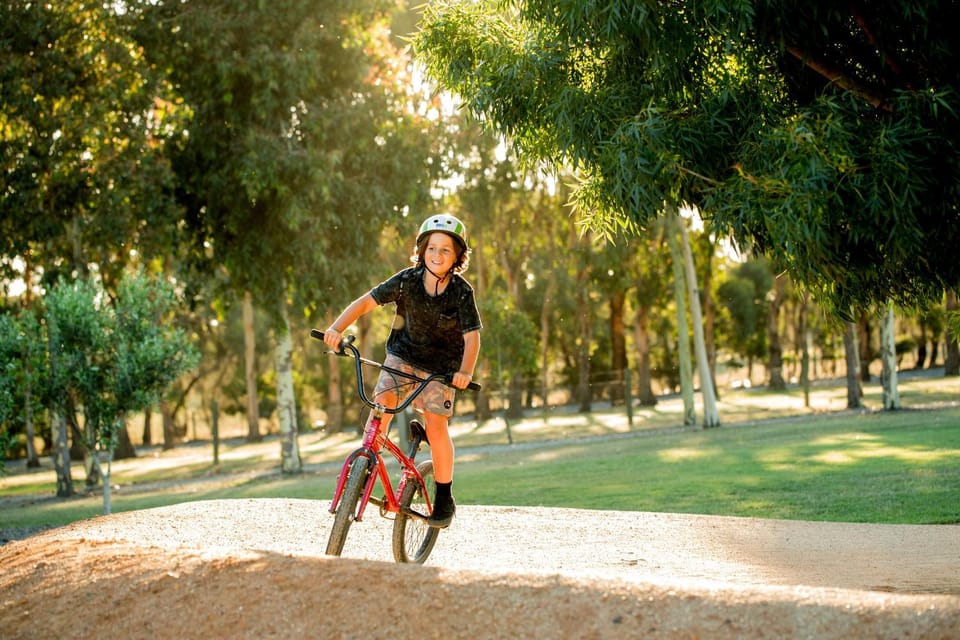 Activities, Cycling, Area and facilities, children