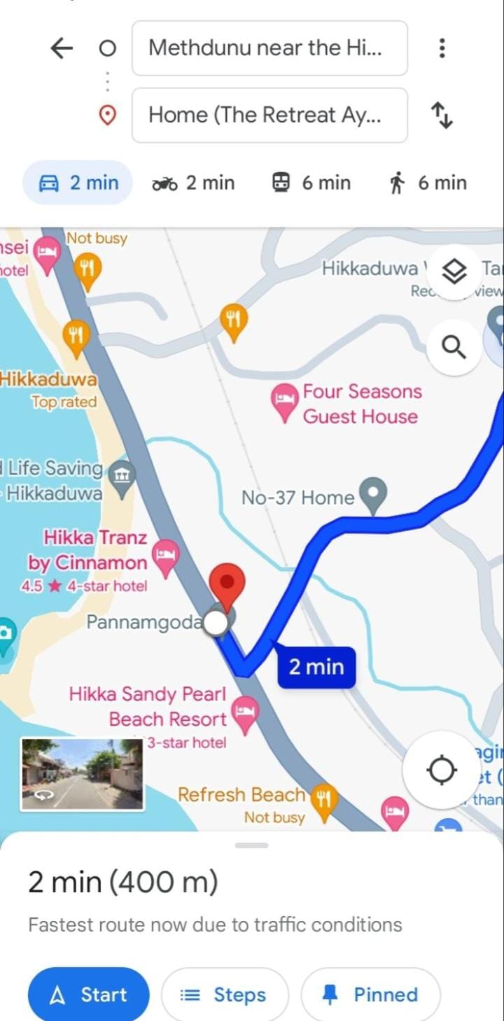 Methdunu Bed and Breakfast in Hikkaduwa