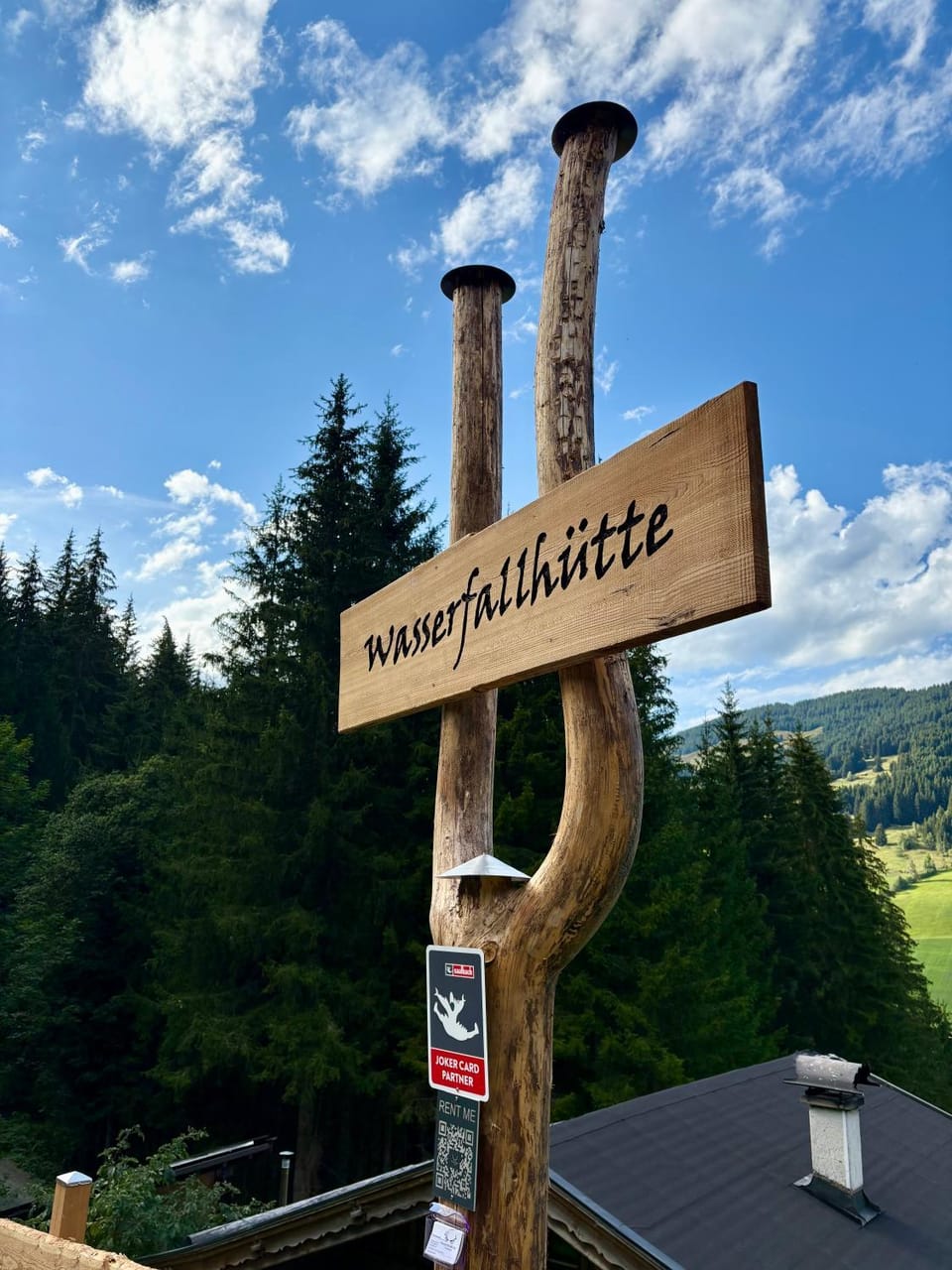 Wasserfallhütte Saalbach Joker Card in summer included Chalet in Salzburgerland