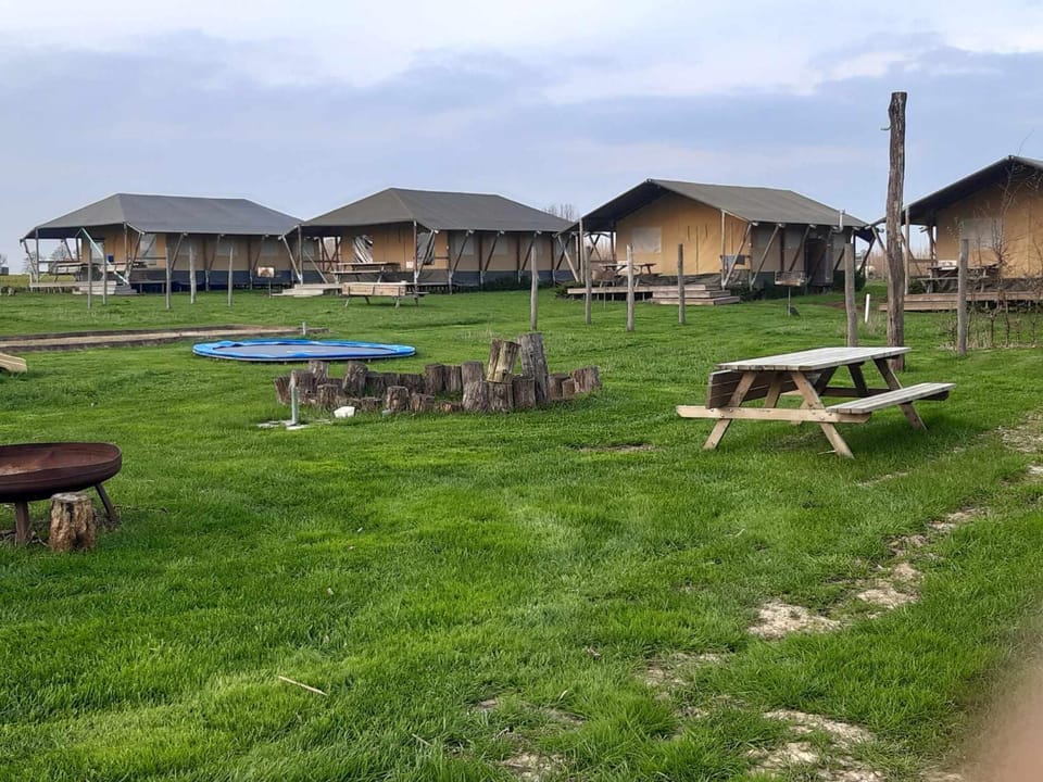 Glamping op het Zeugekot Luxury tent in Flanders