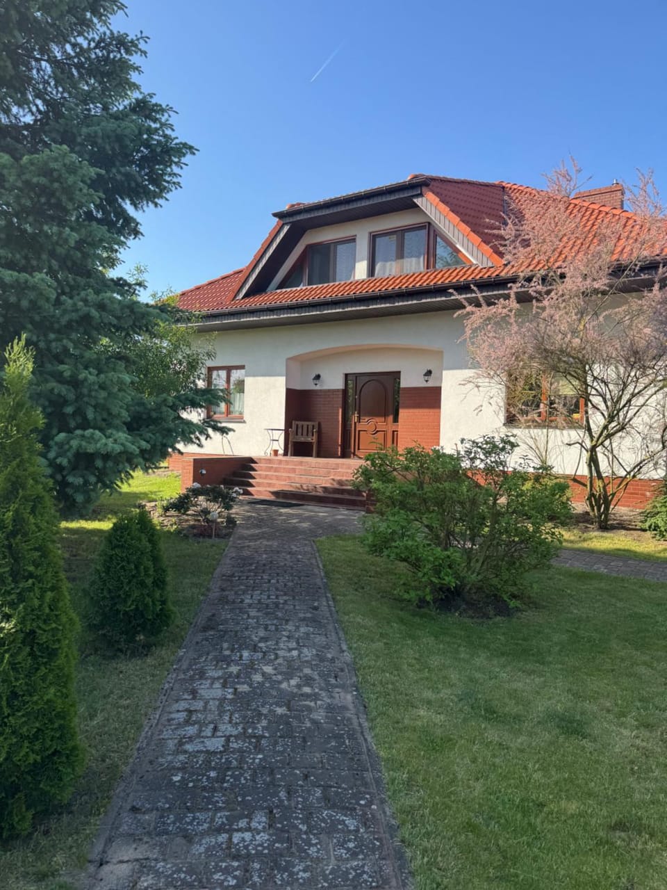 Property building, Garden view
