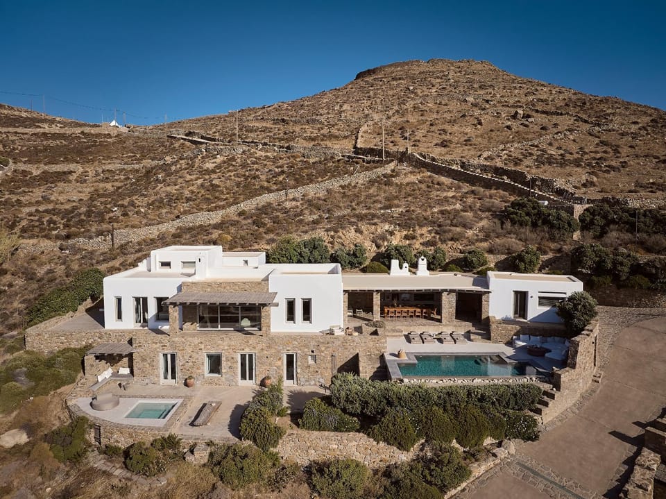 Property building, Natural landscape, Bird's eye view