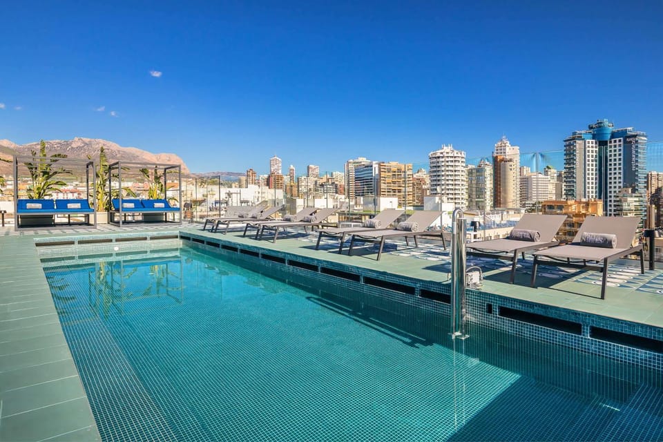 Pool view, Swimming pool