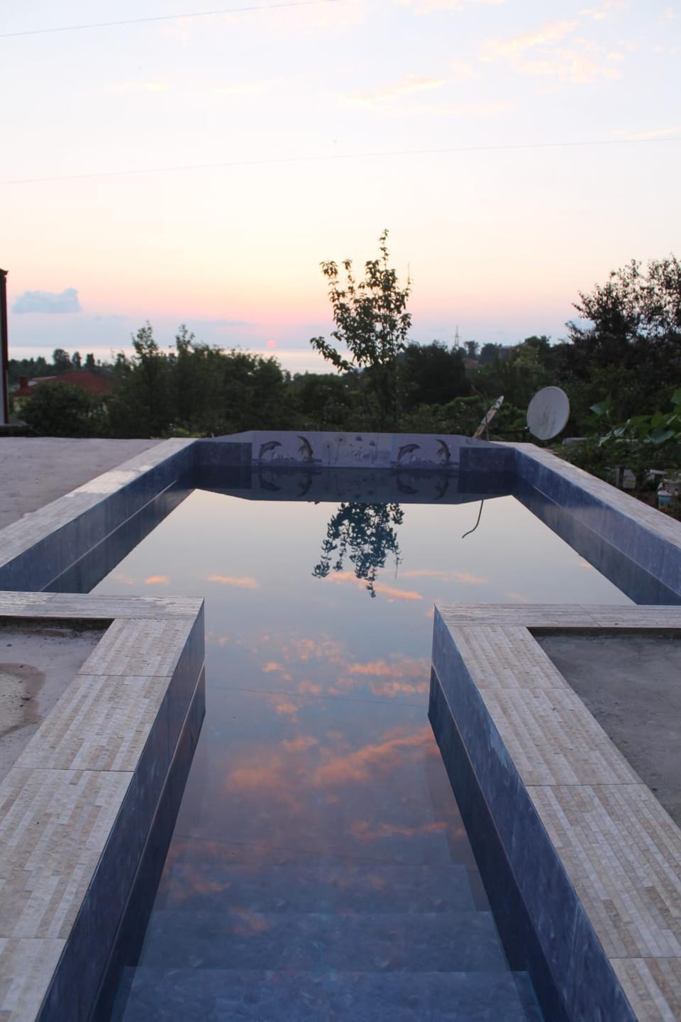 Day, Natural landscape, Pool view, Swimming pool, Swimming pool, Sunrise, Sunset