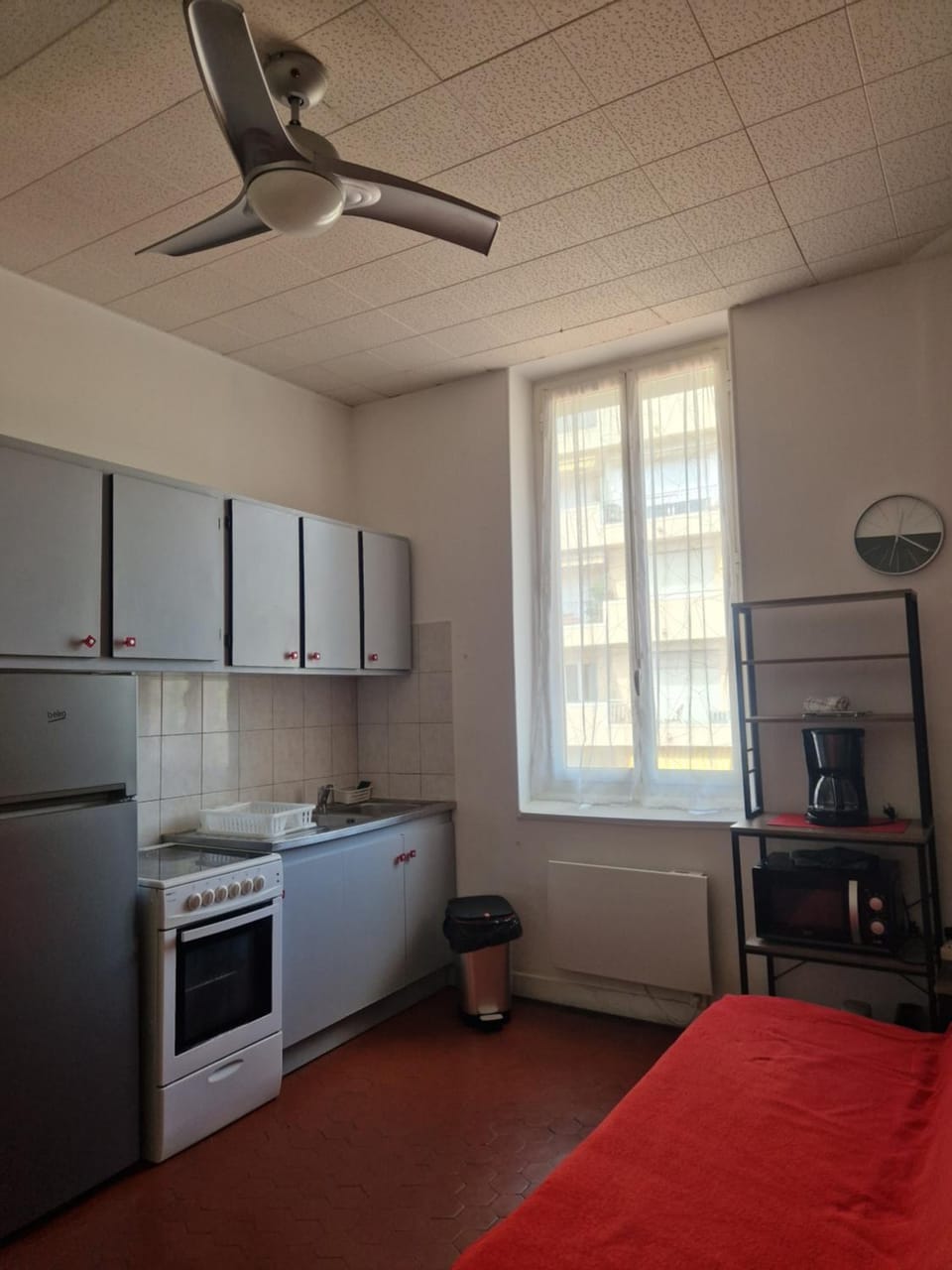Kitchen or kitchenette, Living room