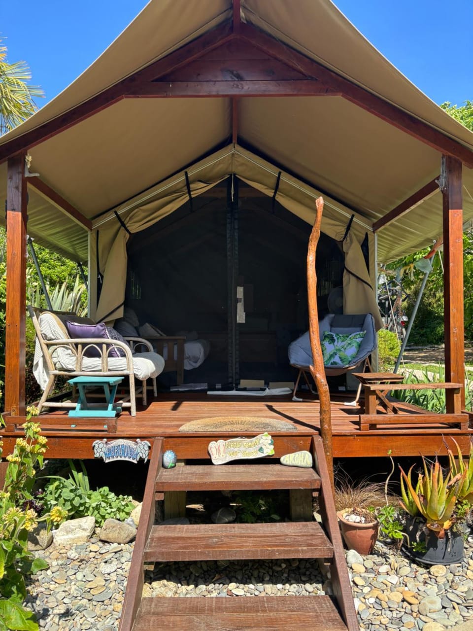 Patio, Garden view