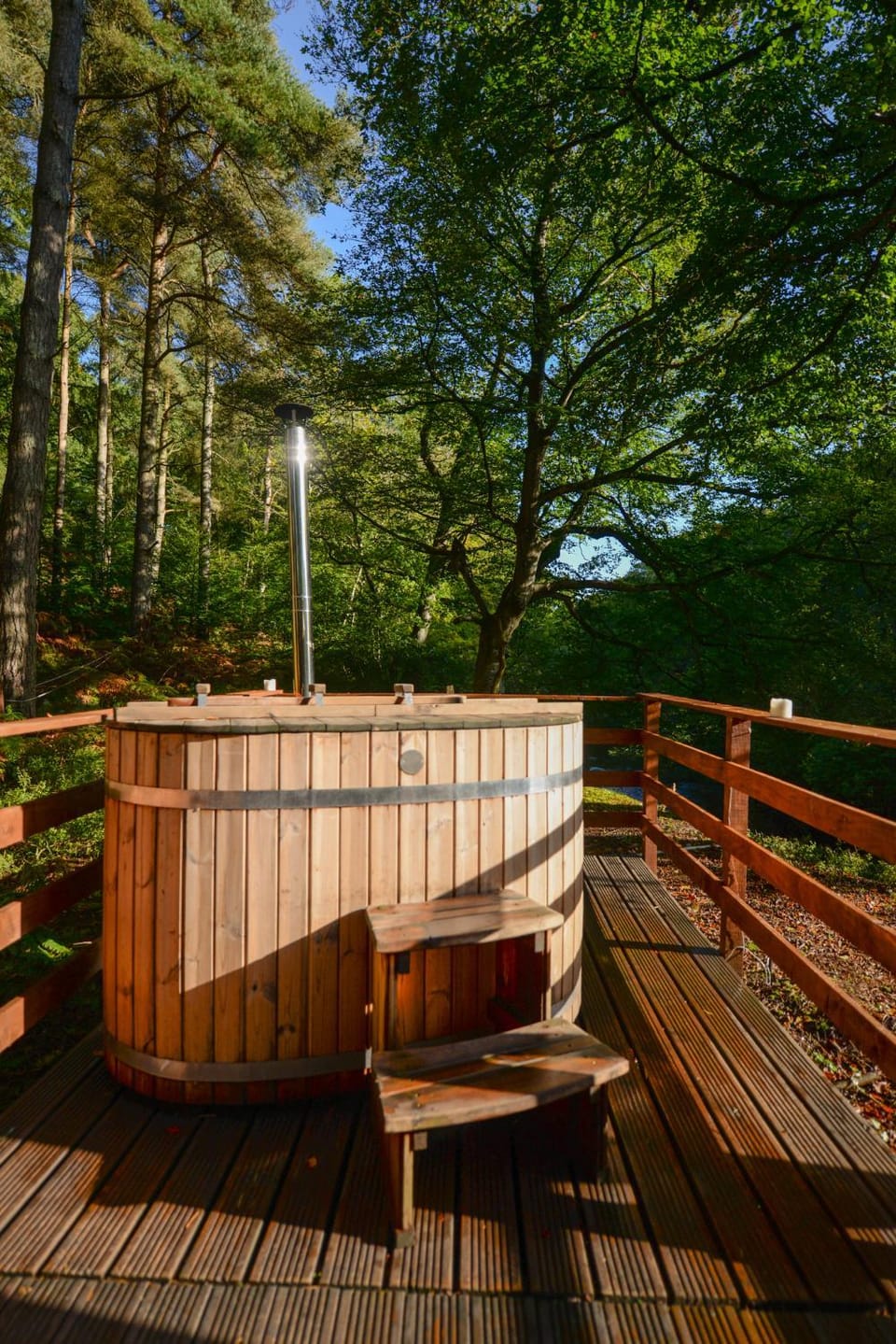 Hot Tub, River view