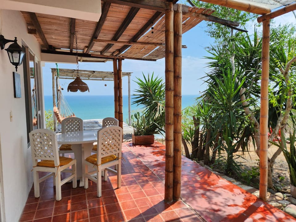 Patio, Balcony/Terrace, Dining area, Sea view