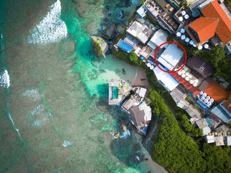 Property building, Natural landscape, Bird's eye view