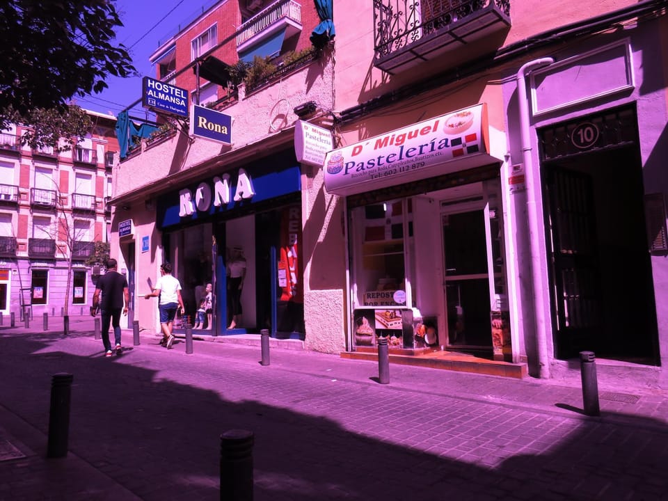 Quiet street view