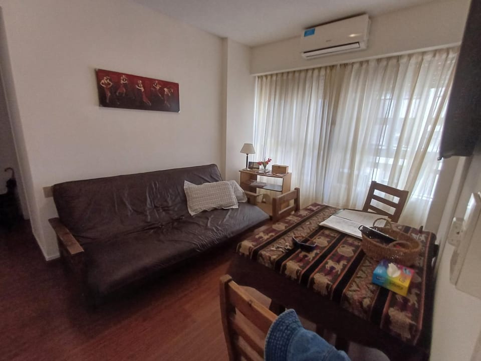 Living room, air conditioner