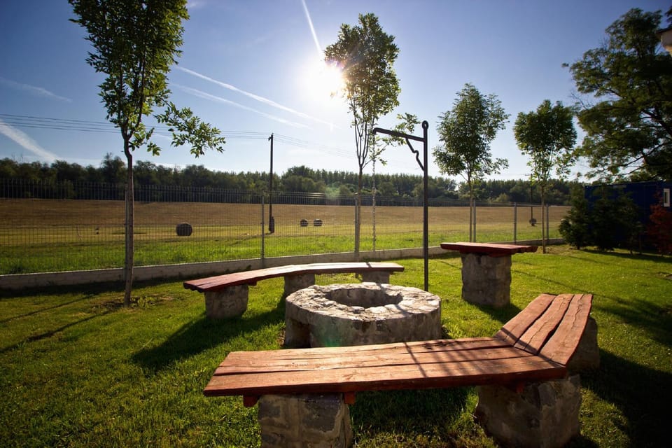 Natural landscape, BBQ facilities