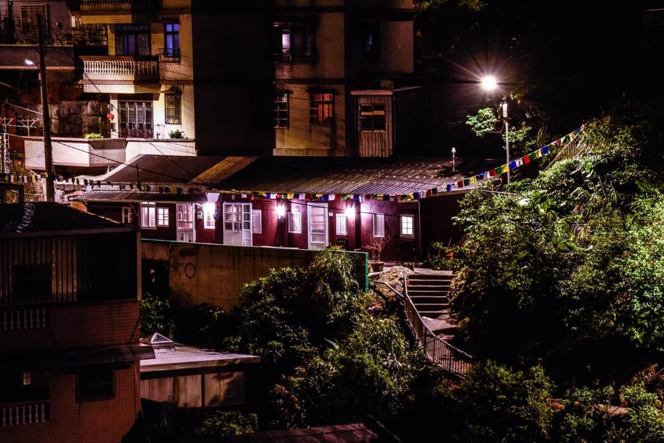 Property building, Off site, Night, Garden, View (from property/room), Balcony/Terrace, Garden view