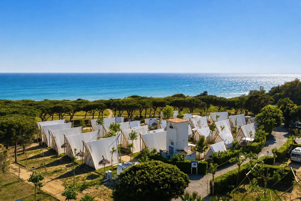 Kampaoh Tarifa Luxury tent in Costa de la Luz