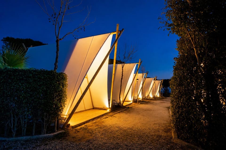 Kampaoh Tarifa Luxury tent in Costa de la Luz