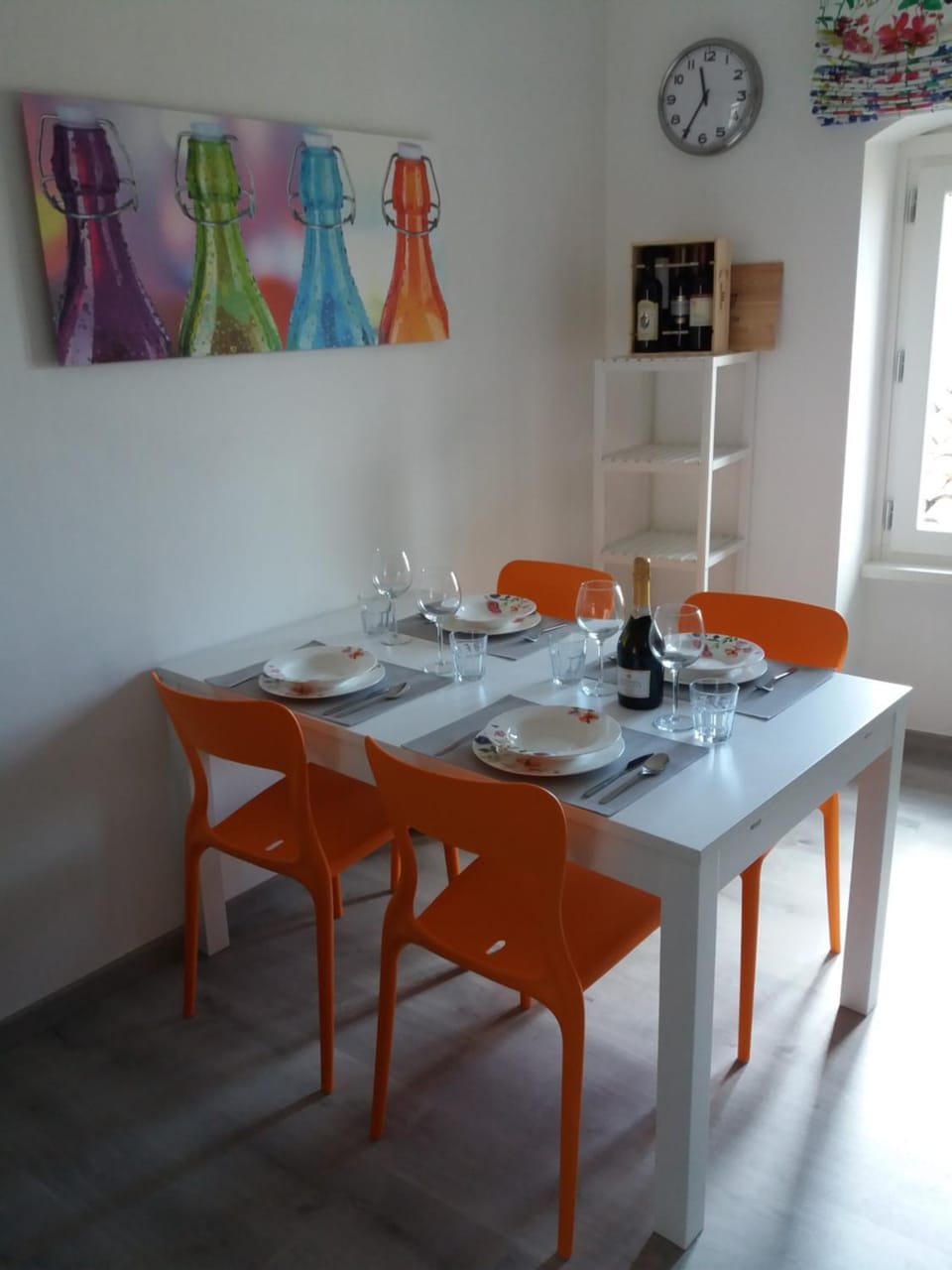 Living room, Dining area, Communal kitchen