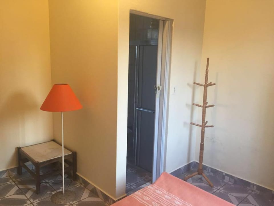 Shower, Bed, Bathroom, Bedroom