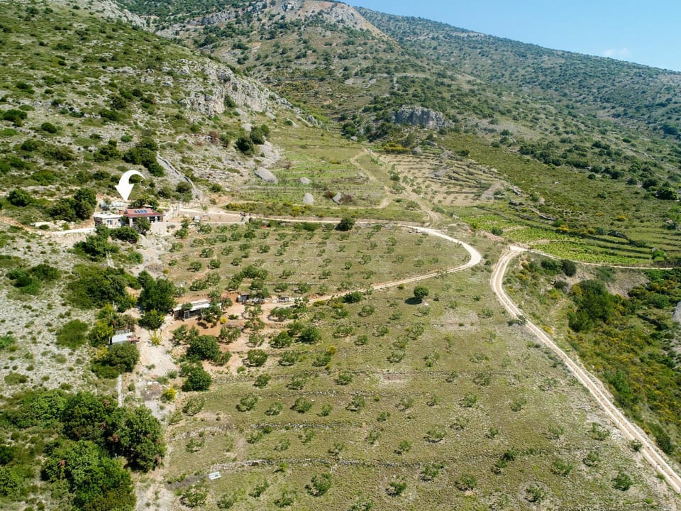 Property building, Natural landscape, Bird's eye view