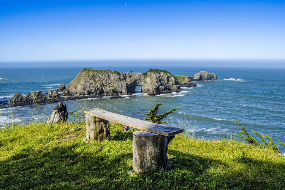 Large Oceanfront Bluff Home - Hot Tub Kids Room House in Elk