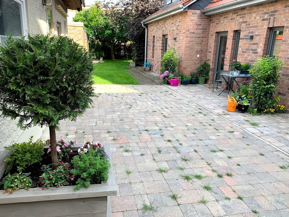 Property building, Patio