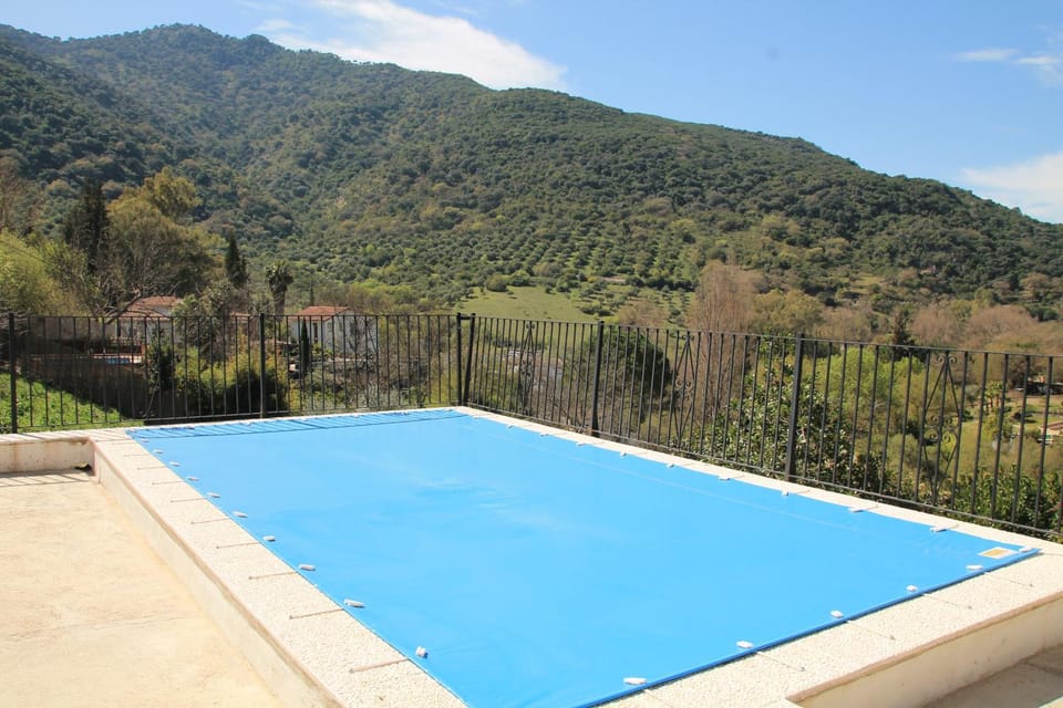 Natural landscape, Mountain view, Swimming pool