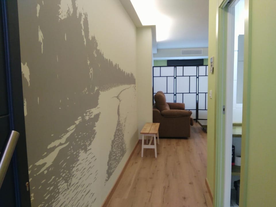 Living room, air conditioner