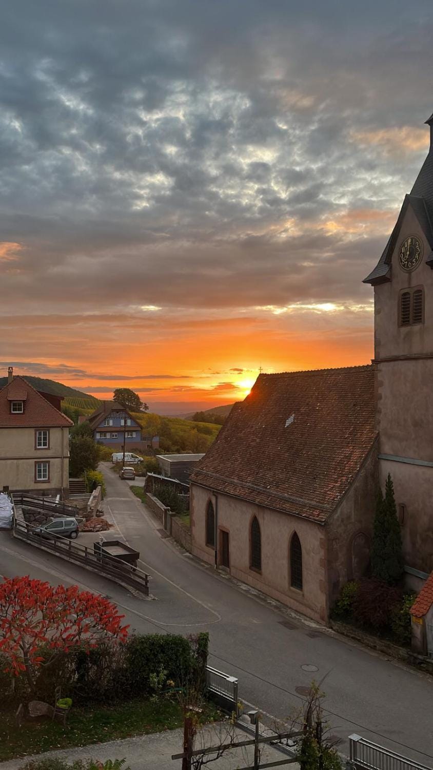 Sunrise, Quiet street view