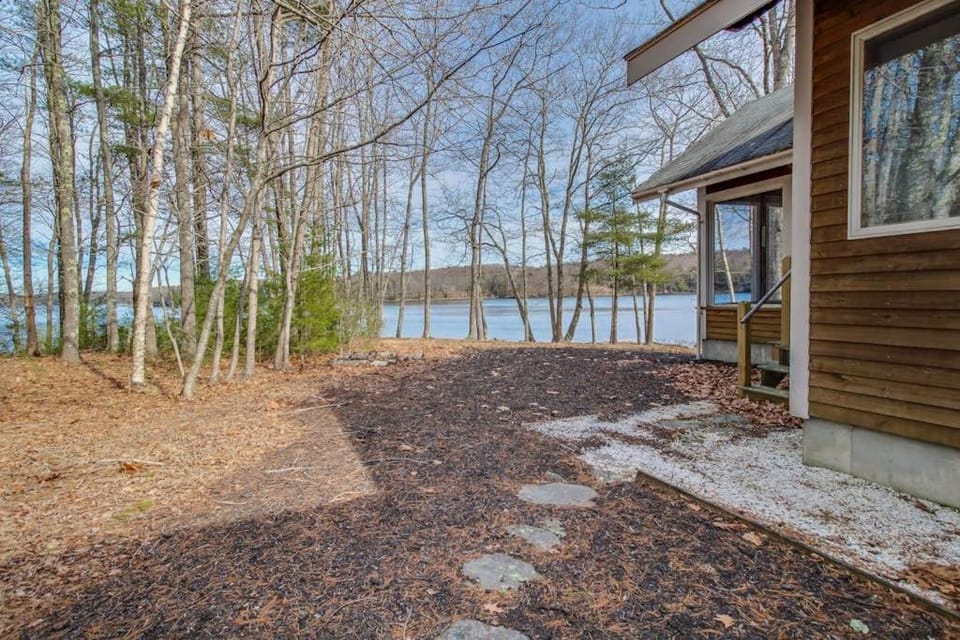 Property building, Day, Lake view
